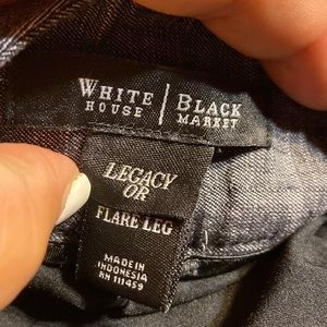 White House Black market women’s slack flare leg